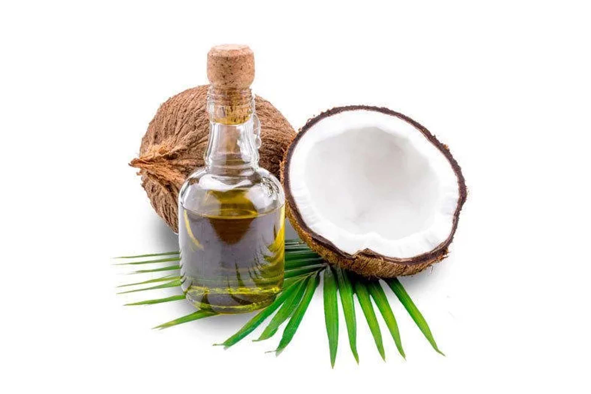 Massaggio con olio di cocco